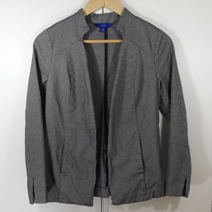 Apt9 women blazer grey color size PS
